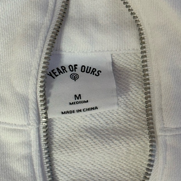 Year of Ours White Matching Sweat Set - Picture 8 of 13